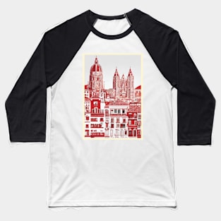 Spain vintage travel tourism 7 Baseball T-Shirt